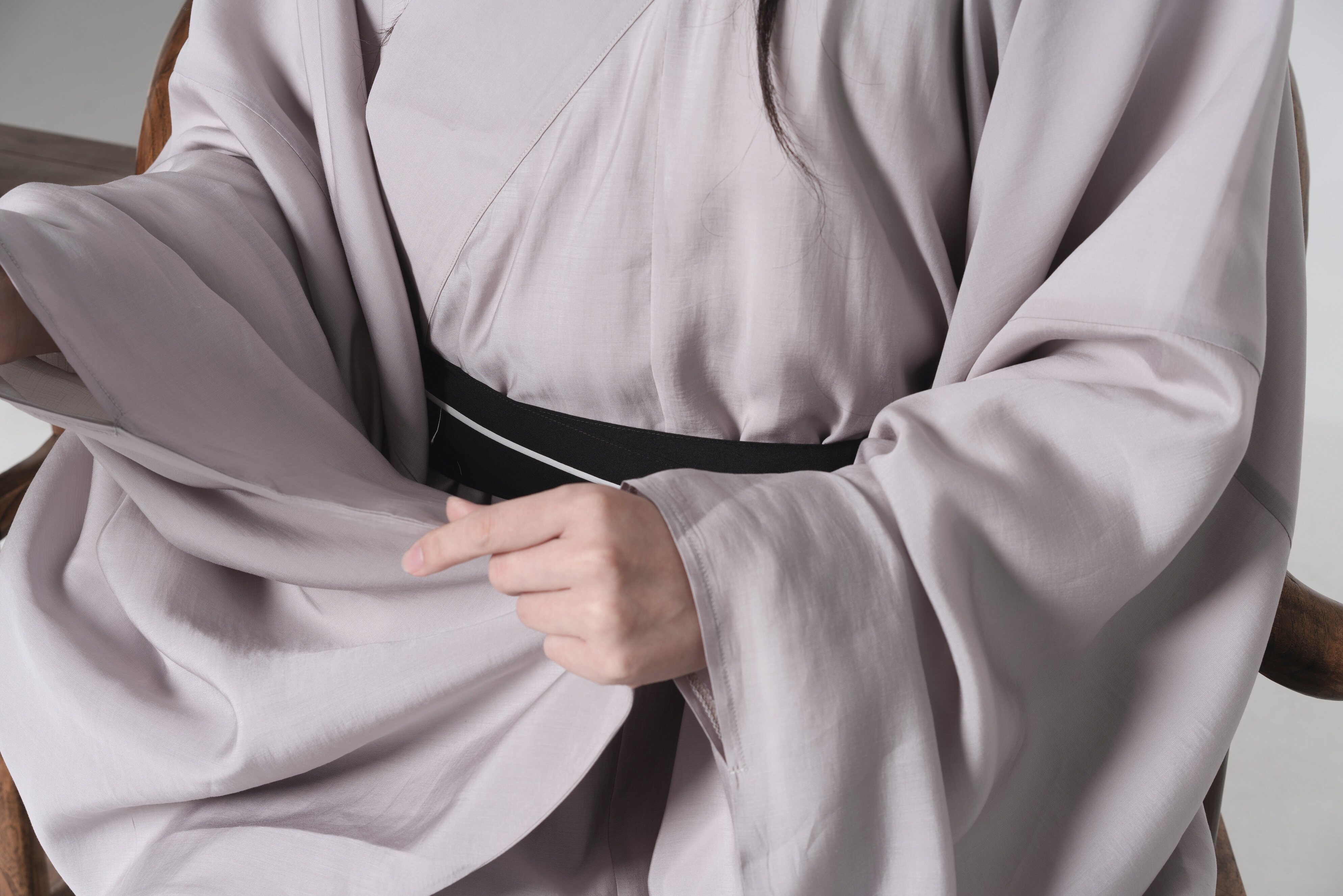 千山 明制直裰搭护道袍宋圆领袍原创汉服男女同款非古装