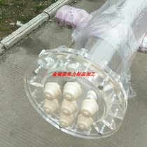 Industrial purified water equipment Laboratory ultrapure water treatment container Acrylic ion exchange column