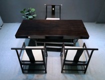 190*89*10 Ebony large board with ebony I-beam bracket pair