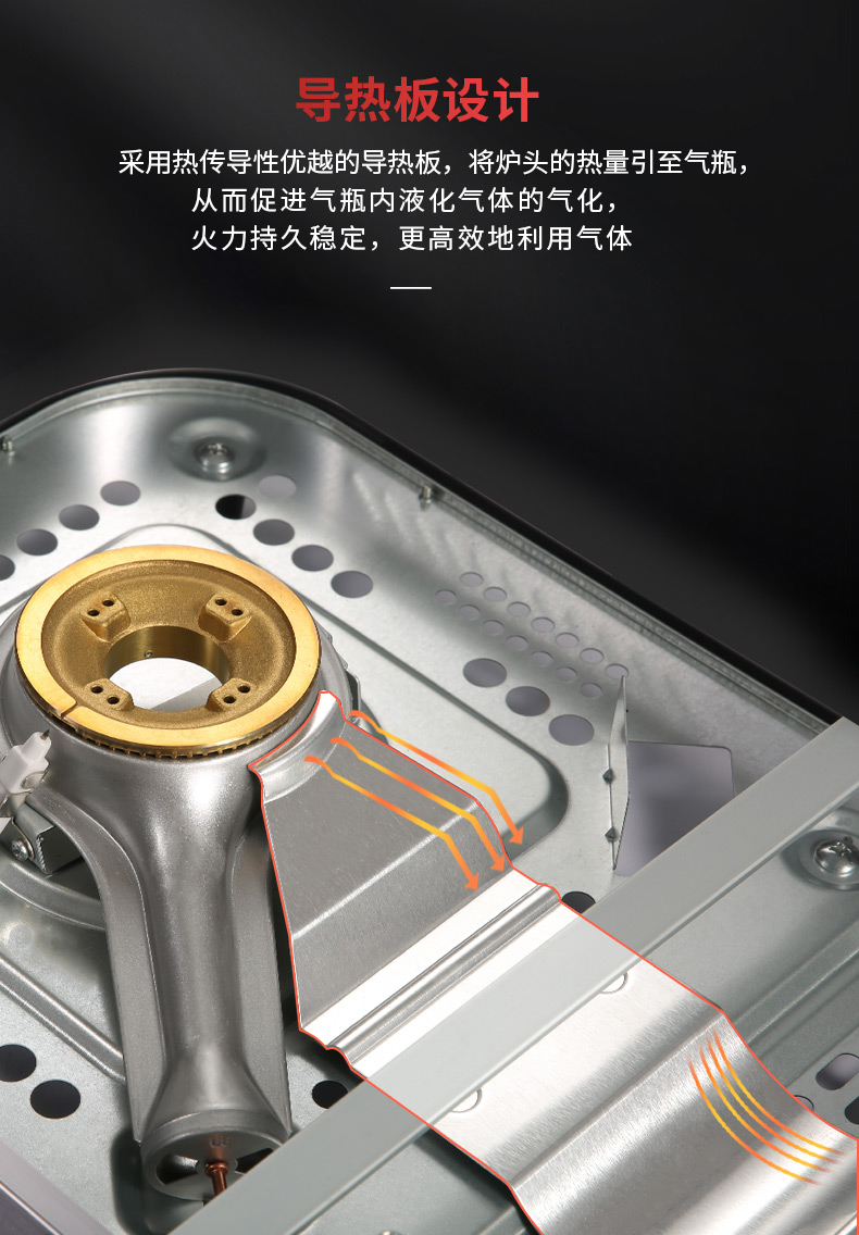 岩谷便携燃气炉家用专用野炊烧烤瓦斯炉猛火卡式炉卡磁炉子瓦斯炉