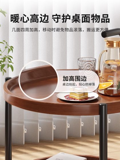 거실 소파 사이드 테이블 움직일 수있는 커피 테이블 침대 옆 테이블 트롤리 이동식 작은 테이블 침대 옆 저장 스낵 스낵 스토리지 랙 침실 테이블 측면 발코니 테이블 둥근 단단한 나무 작은 테이블 거실 소파 사이드 테이블 움직일 수있는 커피 테이블 침대 옆 테이블 트롤리 이동식 작은 테이블 침대 옆 저장 스낵 스낵 스토리지 랙 침실 테이블 측면 발코니 테이블 둥근 단단한 나무 작은 테이블