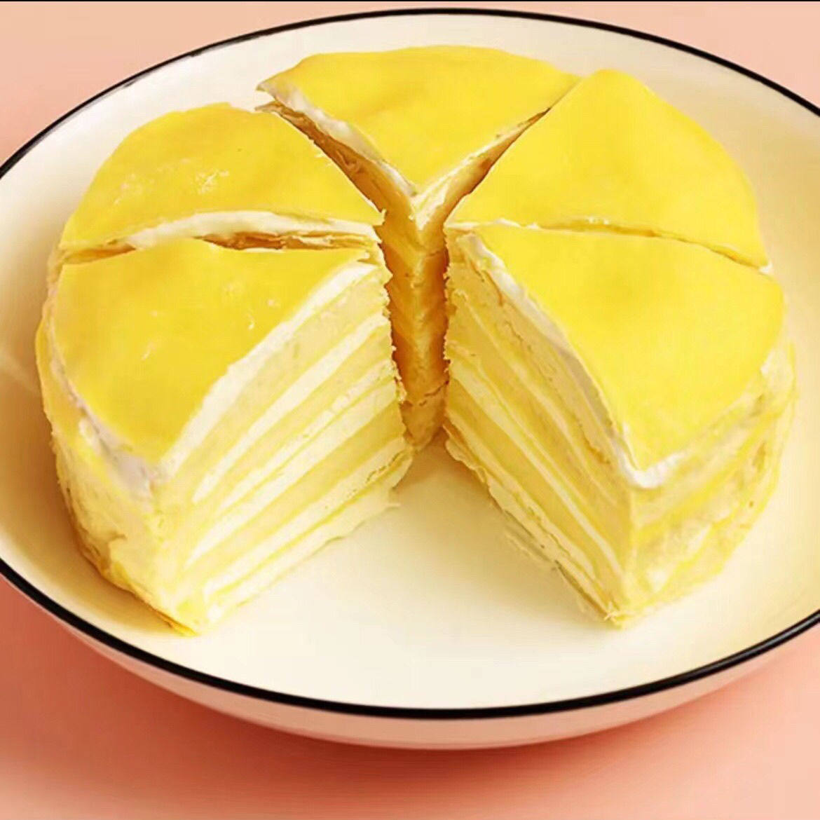 6寸榴莲千层蛋糕400g*2个