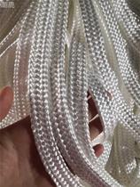 Bolted Bull Rope Seal Rope Bolted Bull Rope Canopy Press Membrane Rope New Parachute Rope Polyester High Strength Double Layer Cylindrical Rope