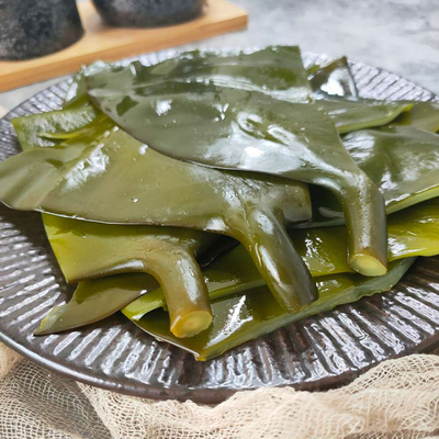 脱盐300g海带根厚特级大连海带头昆布根结边免洗海带非干货
