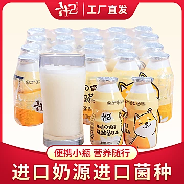 汁己乳酸菌牛奶饮品100ml*20瓶[10元优惠券]-寻折猪