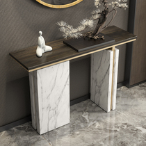 Light luxury decoration entrance cabinet Nordic household living room Corridor entrance table Modern living room Simple room wall table