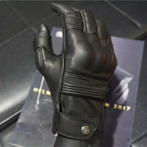 Xi MaXIMA Half refers to men and womens retro pure leather anti-fall breathable and abrasion resistant summer locomotive motorcycle gloves
