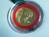 Hao Mingxuan 2004 Panda gold and silver commemorative coins