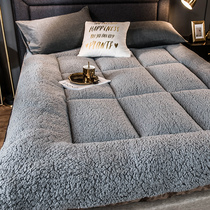 Thickened cashmere mattress upholstered bed mattress to keep warm in autumn and winter home dormitory college students single dedicated mattress