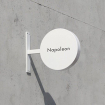 Card Billboard Standing Ground Floor Hanging Nordic Card Outdoor Door Head Creative Poster Wall Shelf Sign Sign Indicating Display