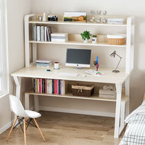Computer Desktop Desk Desk Bookshelf Combo Home Brief Bedroom Student Simple Little Desk Desk Writing Desk