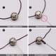 Wenwan Small Crochet Hook King Kong Needle Threader Tool 바늘 바늘 시리즈 스타 Moon Thread Necklace Beaded Lead Tee Wenwan Small Crochet Hook King Kong Needle Threader Tool 바늘 바늘 시리즈 스타 Moon Thread Necklace Beaded Lead Tee