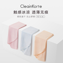 CleainKorte ice cream panties female scarless summer thin air-tight pure cotton crotch antibacterial girls shorts