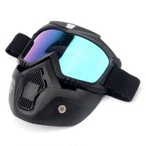 HD transparent anti-fog anti-dust mask welding glasses mask motorcycle