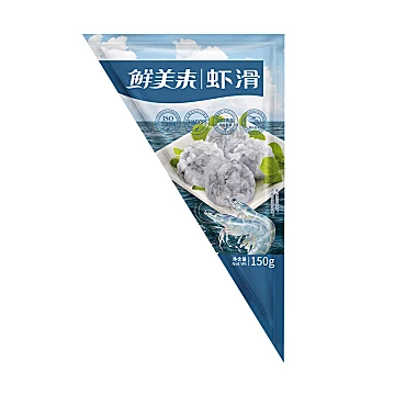 A鲜美弹嫩虾滑150g(袋)*2[3元优惠券]-寻折猪