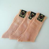 New 10 pairs of Tianjin Shuangfeng middle-aged old-fashioned stockings nylon ponytail silk does not let go of the feet