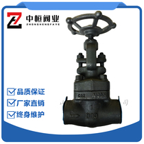 Forged steel welded gate valve globe valve Z J61H-800LB Socket welding steam high temperature and high pressure butt welding valve American standard