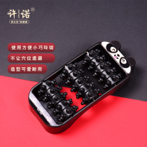 Promise plantar massager cartoon bear roller type wooden foot massage foot acupoint meridian rubbing foot artifact