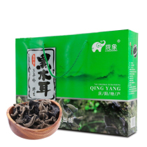 Longxiang County Ziwuling deep mountain black fungus gift box 400g Shanzhen dry natural fungus