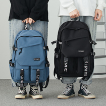 Backpack mens large-capacity travel backpack female Japanese junior high school students high school students college students school bag 2022 new model