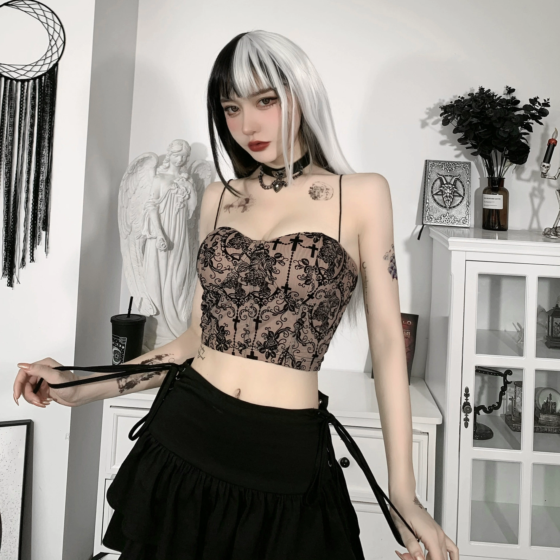 2021Top sling ống top vest mùa hè phong cách mới sexy show áo ngực top sling ống top vest - Áo ba lỗ