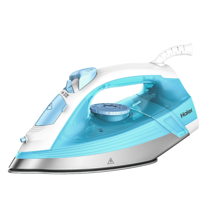 海尔家用手持电运烫斗电熨斗小水蒸汽小型平烫衣服干湿两用老式铁