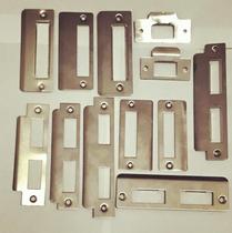Door lock Lock slot snap hole Iron plate Door frame lock slot buckle plate Tongue blank Door guide plate buckle plate lock plate Accessories buckle plate