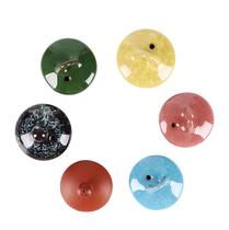 Purple Sand pot lid Ceramic single cover Teapot ice crack Double insulation tea set Teapot accessories Ice crack teapot cover