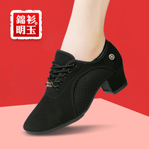 Adult Dance Shoes Women Latin Dance Shoe Square Dance Shoes Heel Body Shoes Ballroom Dancing Shoes Oxford Bunds Dancing Shoes