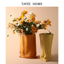 Tafee ceramic vase decorations simple home decoration desktop bouquet flower table living room flower arrangement ornaments