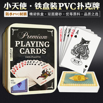 ⁇ Cowl Little Angel Poker Plastic Grinding Double Face Grinding Water Wash and Anti-Cheating Club Special License