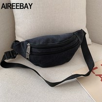 Men Waist Bag Casual Functional Money Phone Pouch Belt Bag