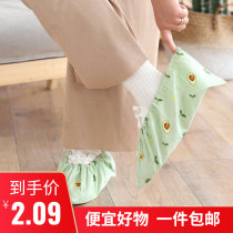 Home Repeatedly Washed Cotton Cloth Men And Women Thicken Abrasion Resistant Anti Slip Indoor Breathable School Room Shoe Cover Adult Children
