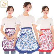 Summer wear breathable apron New 2021 apron women fashion half waist apron