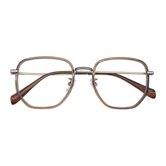 Korean version of ultra-light titanium frame transparent cold brown glasses frame myopia professional can match female polygonal eye lens frame
Korean version of ultra-light titanium frame transparent cold brown glasses frame myopia professional can match female polygonal eye lens frame