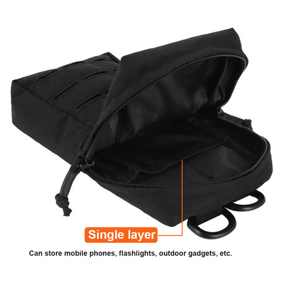 Qishi 's Natural Outdoor Tactical Accessories Bag 스포츠 스포츠 러닝 허리 가방 휴대 전화 가방 남자 EDC 통근 가방 Molle Secondary Bag Qishi 's Natural Outdoor Tactical Accessories Bag 스포츠 스포츠 러닝 허리 가방 휴대 전화 가방 남자 EDC 통근 가방 Molle Secondary Bag