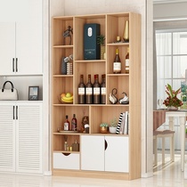 Wine cabinet against the wall commercial simple Europe new living room high cabinet small wine cabinet narrow 2021 light luxury corner modern simple combination