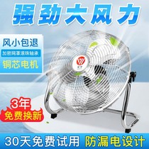 100 million Looking Down The Ground Electric Fan Home Desktop High Power Sitting Climbing Fan Bench Fan Powerful Industrial Commercial Floor Fan