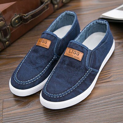 黑布鞋透气板老白京布鞋男民族风老年人旅游秋季布板鞋上班运动