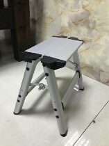 Ladder stool dual-purpose household folding ladder stool office foot stool kitchen ladder stool car wash stool two-step stool