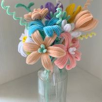 Twist Kinky Bouquet Diy Send Girlfriends Fine Art Candy Color Weave Mothers Festival Twist Matching Hands for a Dove