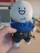 Little blue and his friends dolls G Fat paparazzi plush pendants sand sculpted cute toys for boys and girls Day