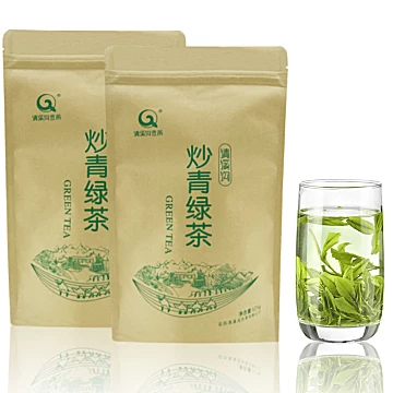 新茶春茶明前茶高山云雾炒青绿茶125g[5元优惠券]-寻折猪