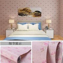 Special price 60 wide 50 meters self-adhesive wallpaper wallpaper waterproof PVC environmental protection bedroom living room guest room renovation self-adhesive paper