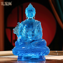 Glazed Buddha Buddha Pendulum pieces Pharmacies Master Buddha Green Degree Mother Manjusri Mother Lotus Peanuts Yellow Chaetian God Longevity Buddha midway swing piece