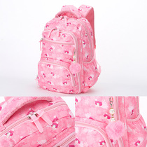 Flower girl child Elementary school bag children girl big capacity backpack 1-3-6 grade 2 light casual double shoulder bag