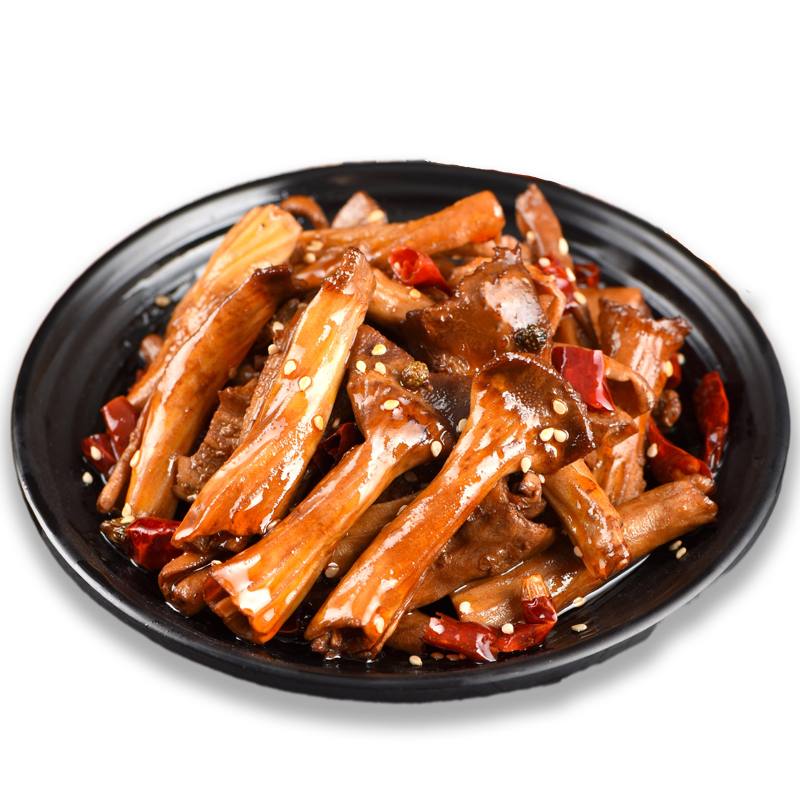 巧江湖麻辣鸭郡把鸭肫即食鸭肠(热品库)