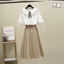 Preschool teacher suitable for teachers auditions for womens dress and dress teaching interview summer suit Spring dress formal occasion to wear a lap