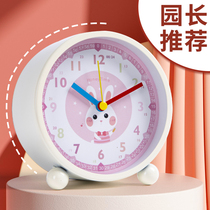 Alarm clock Childrens girl 2021 new smart wake-up artifact early education recognition watch bedroom mute student-specific alarm clock