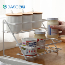 Kitchen seasoning rack bathroom bathroom cosmetics multi-purpose desktop rack firewood rice oil salt storage rack